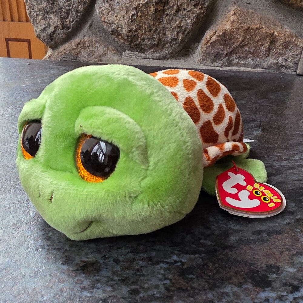 NWT Ty "Zippy" The Turtle Stuffed Animal Toy
